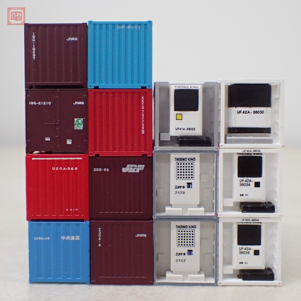 Nゲージ コンテナ UT12A6個・UT10C3個・UT20A&UT11Aセット Yahoo!オークション - 朗堂 他 Nゲージ コンテナセット UT20A
