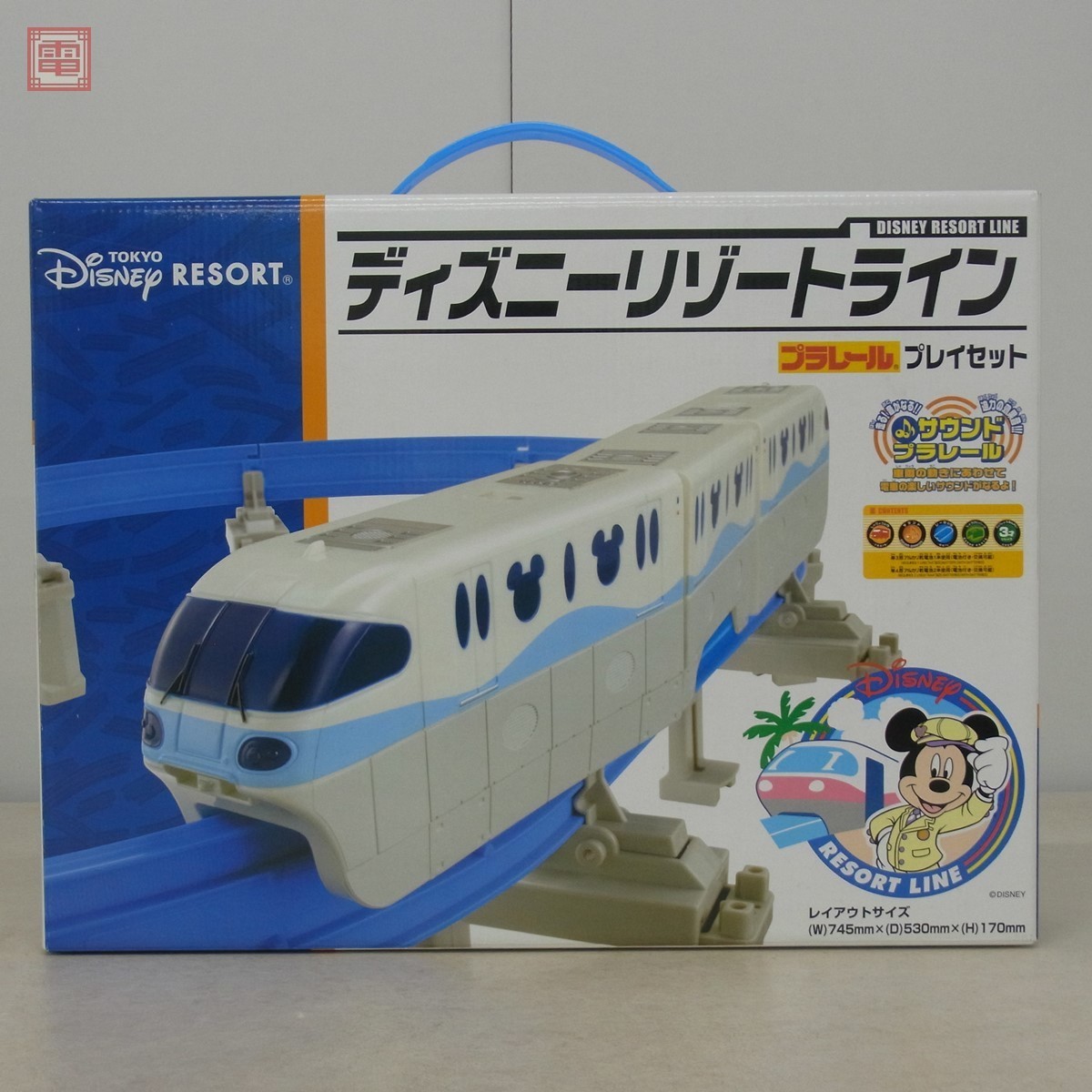 未開封 プラレール ディズニーリゾートライン サウンドプラレール