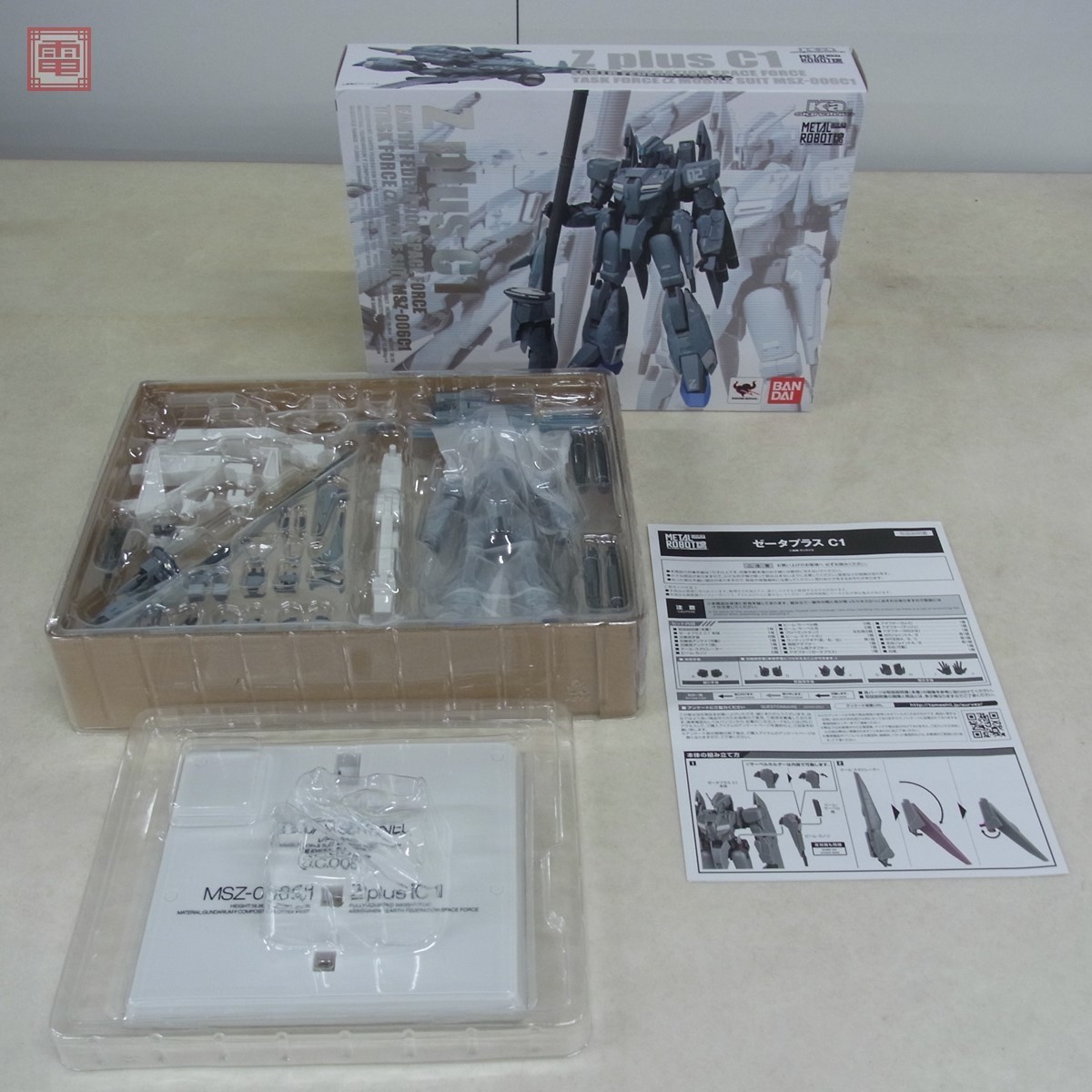 ガンダム バンダイ METAL ROBOT魂 Ka signature ゼータプラスC1