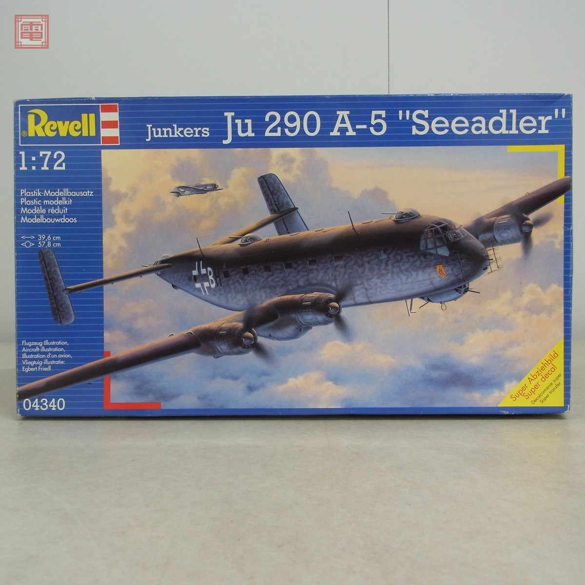 未組立 1/72 レベル ユンカース Ju 290 A-5 Seeadler Revell Junkers 【20
