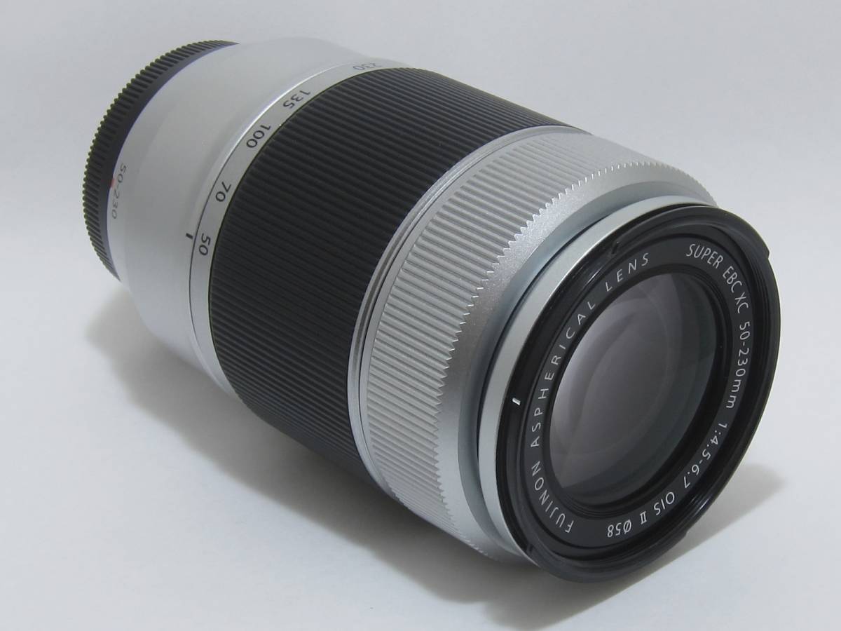  used good goods free shipping..FUJINON SUPER EBC XC 50-230mm F4.5-6.7 OIS Ⅱ silver 