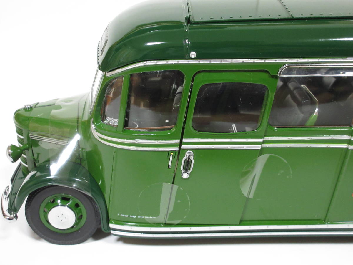 自動車 (未展示)サンスター 24 BEDFORD OB 全長31cm グリーン DUPLE