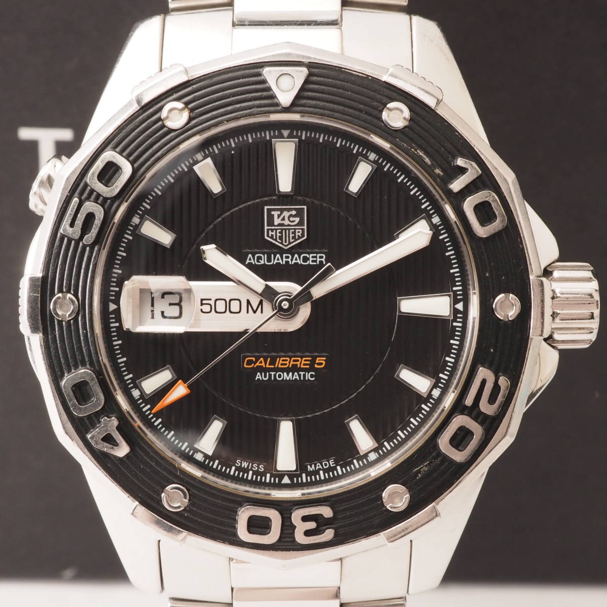 タグ ホイヤー アクアレーサー キャリバー5 WAJ2114 TAG HEUER 500M
