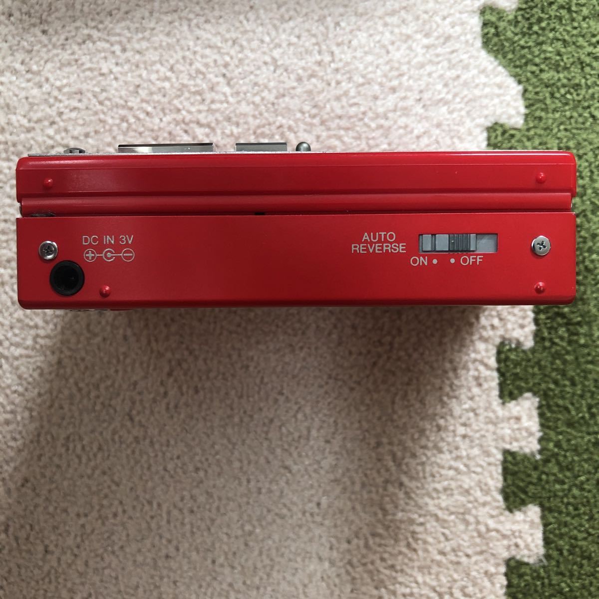 TOSHIBA Walky 東芝 ステレオカセットプレーヤー KT-AS10 赤 AM/FM