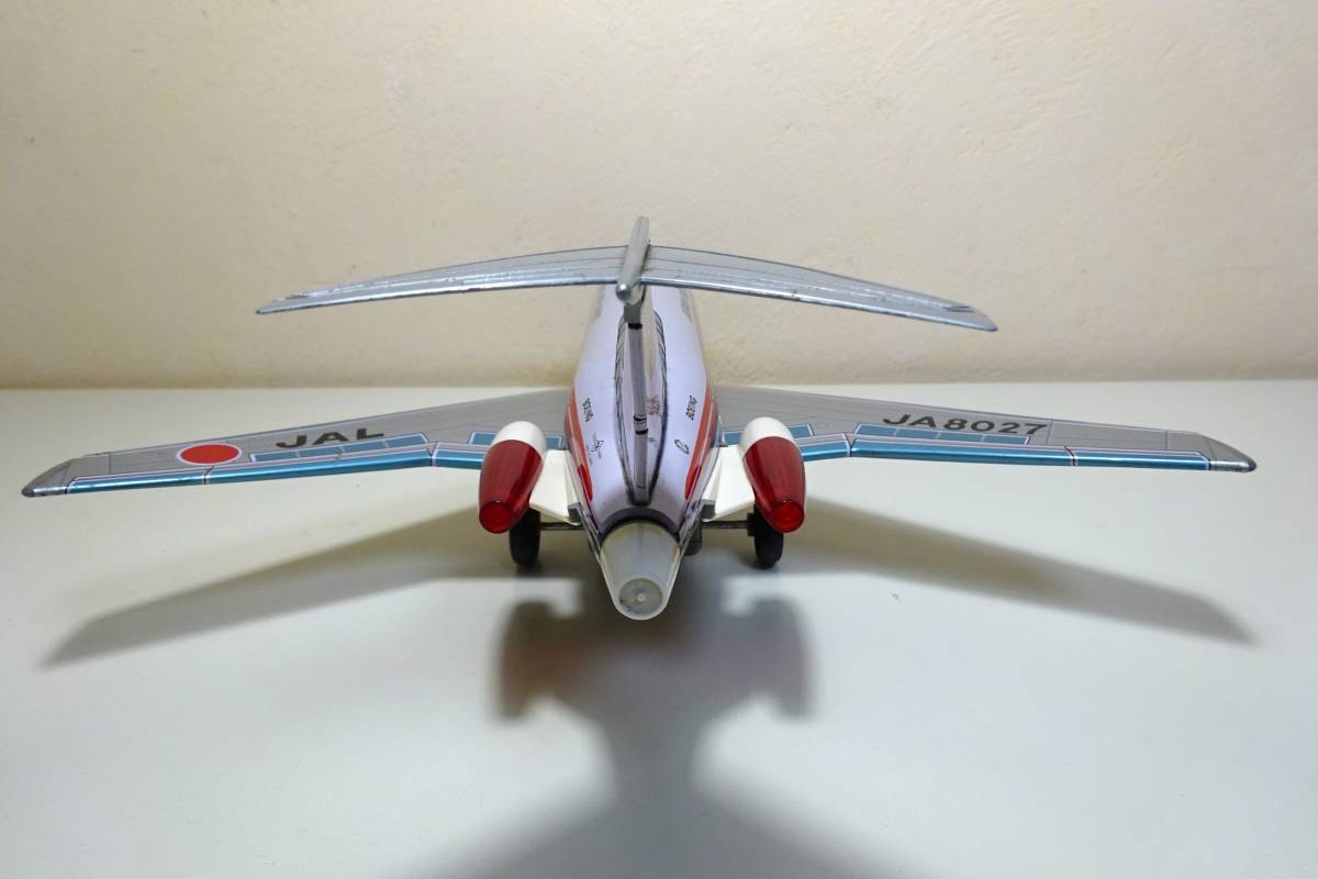 昭和レトロ ブリキのおもちゃ☆TWAボーイング727ジェット機 - 通販
