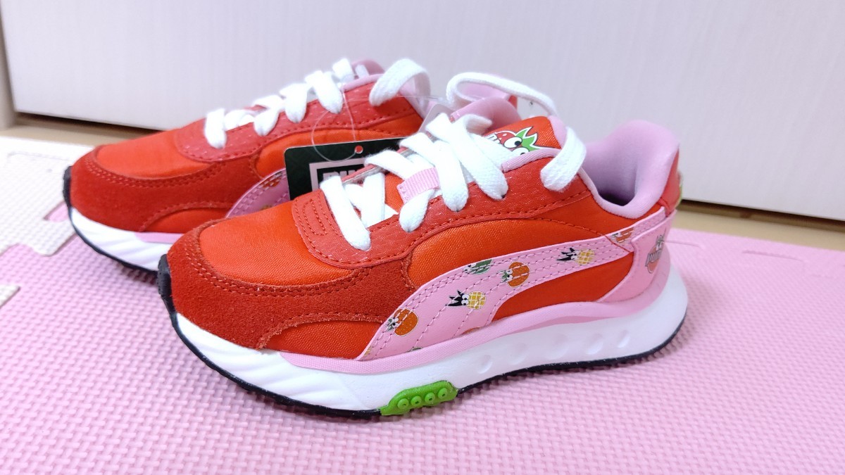 Paypayフリマ 新品 プーマ Puma キッズスニーカー フルーツいっぱい可愛いスニーカー 17 5cm Paypayフリマ 新品 プーマ Puma キッズスニーカー フルーツいっぱい可愛いスニーカー 17 5cm