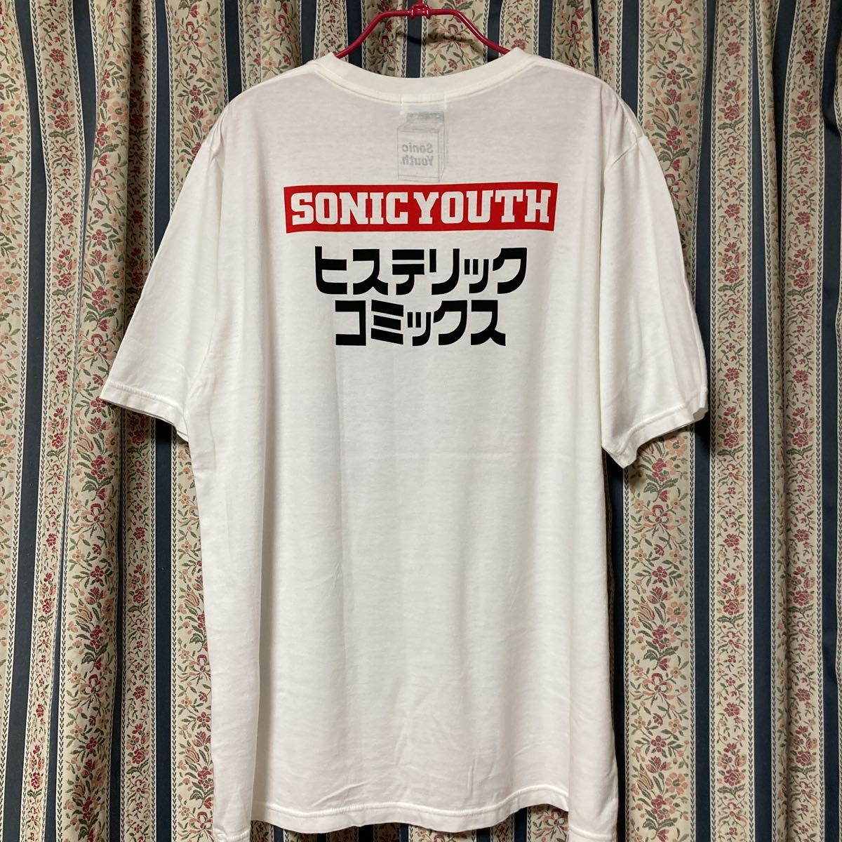 新品!ヒステリックグラマー×ソニックユース 無敵戦隊柄コラボTシャツ