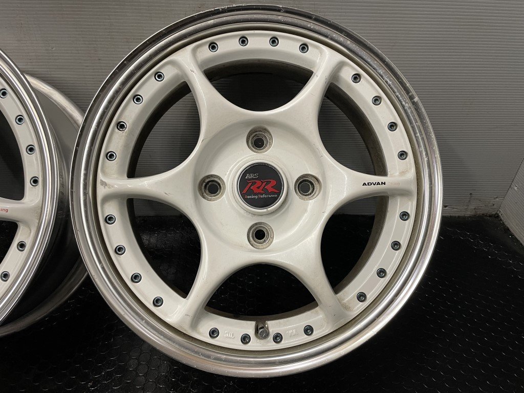 ADVAN RACING ARS RR アドバンレーシング 社外ホイール 15インチ 4本 6.5J4HPCD114.3+38 希少 (VHV458) 5