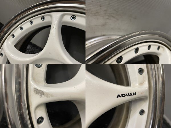 ADVAN RACING ARS RR アドバンレーシング 社外ホイール 15インチ 4本 6.5J4HPCD114.3+38 希少 (VHV458) 8
