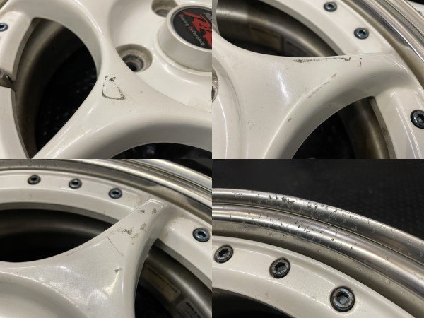 ADVAN RACING ARS RR アドバンレーシング 社外ホイール 15インチ 4本 6.5J4HPCD114.3+38 希少 (VHV458) 7