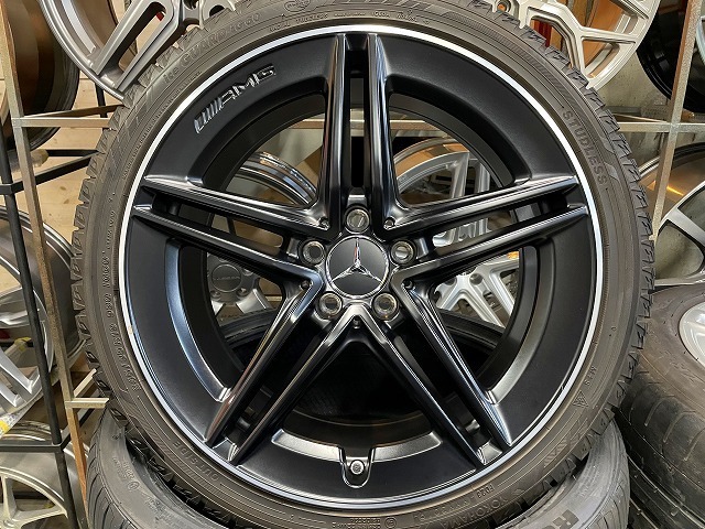 ☆冬用 希少 早めの準備を☆AMG A45S 4MATIC+ edition1 純正 ヨコハマタイヤ スタッドレスタイヤ A45