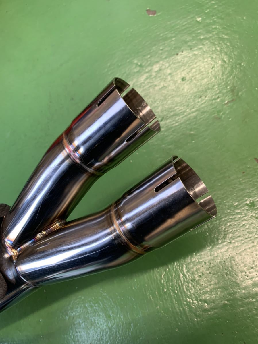 マセラティクアトロポルテ MQP後期 4.7L/AT用ワンオフセンターパイプ