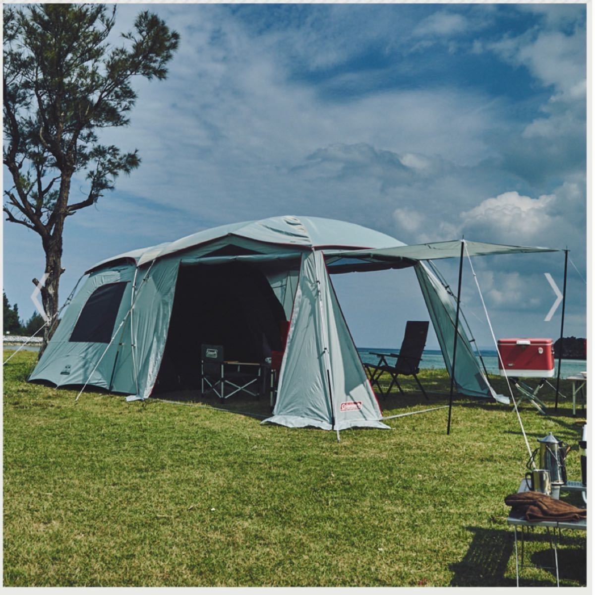 受注生産品】 Coleman タフスクリーン 2ルームハウス LDX+美品 使用