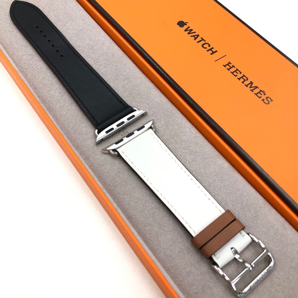 廃盤デザイン アップル純正品 エルメス バンド Apple Watch 45mm 44mm