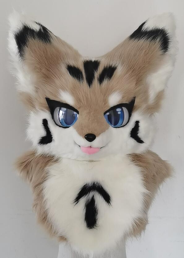 ☆新作 ハンドメイド オリジナル 自作 狐 獣ファーヘッド 可愛い ☆新作 ハンドメイド オリジナル 自作 狐 獣ファーヘッド 可愛い
