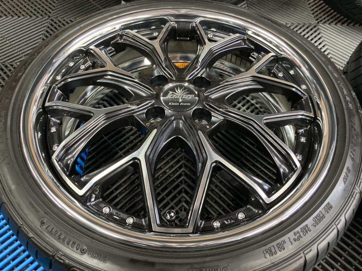 すので 195/40R17 17インチ WEDS クレンツェ エヴィータ クライン