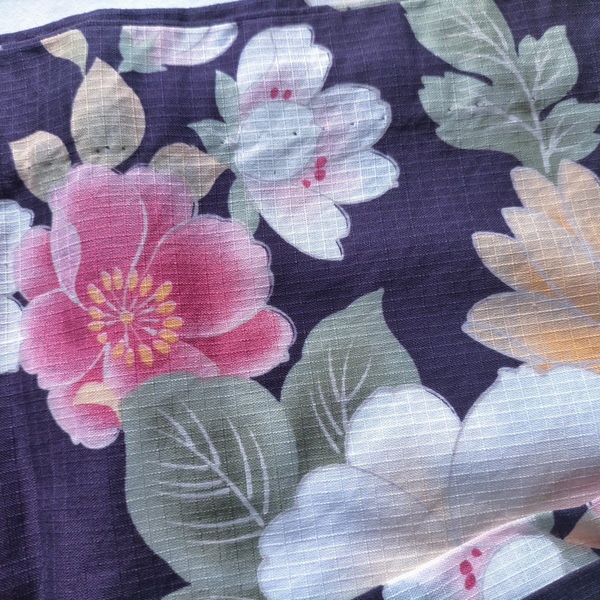 浴衣 レディース JUNAMIMISAKO ファション 花 紫 鮮やか 夏祭り イベント