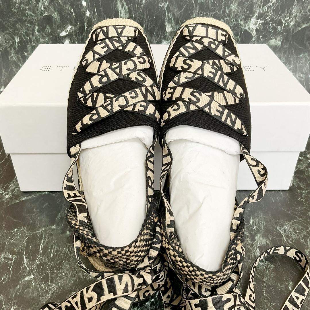 STELLA McCARTNEY ガイア プラットフォーム エスパドリーユ 24cm