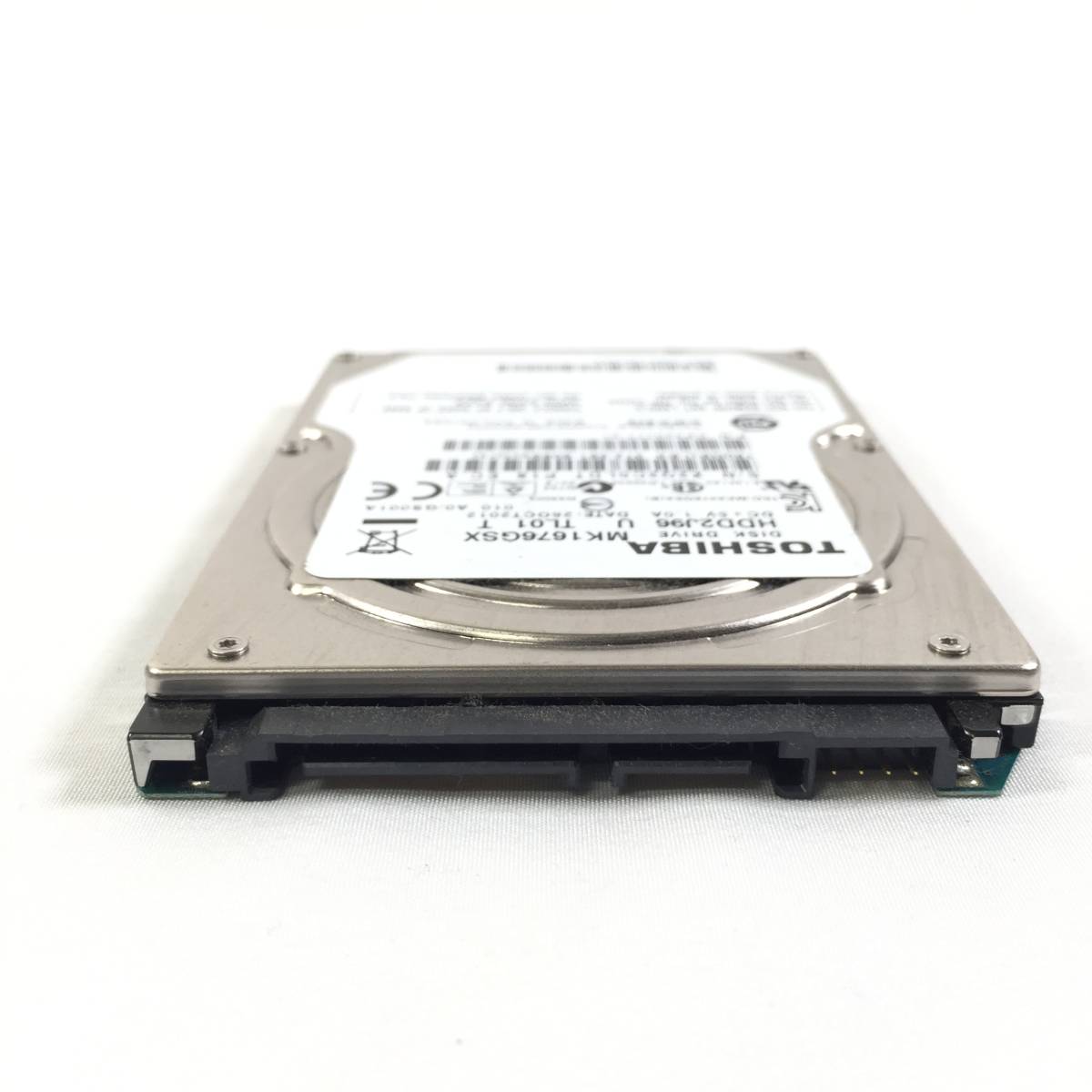 S4071964 TOSHIBA 160GB SATA HDD 2.5インチ 厚み約9㎜ 10点【中古動作品】_見本