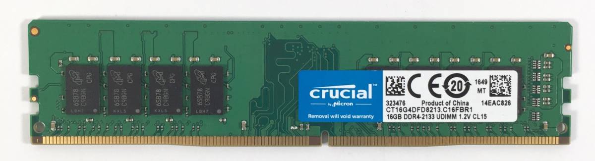 想像を超えての 最新作売れ筋が満載 S4070664 crucial 16GB 2RX8 PC4 DDR4 2133 メモリ デスクトップ 用 1点...... lookingupli.com lookingupli.com