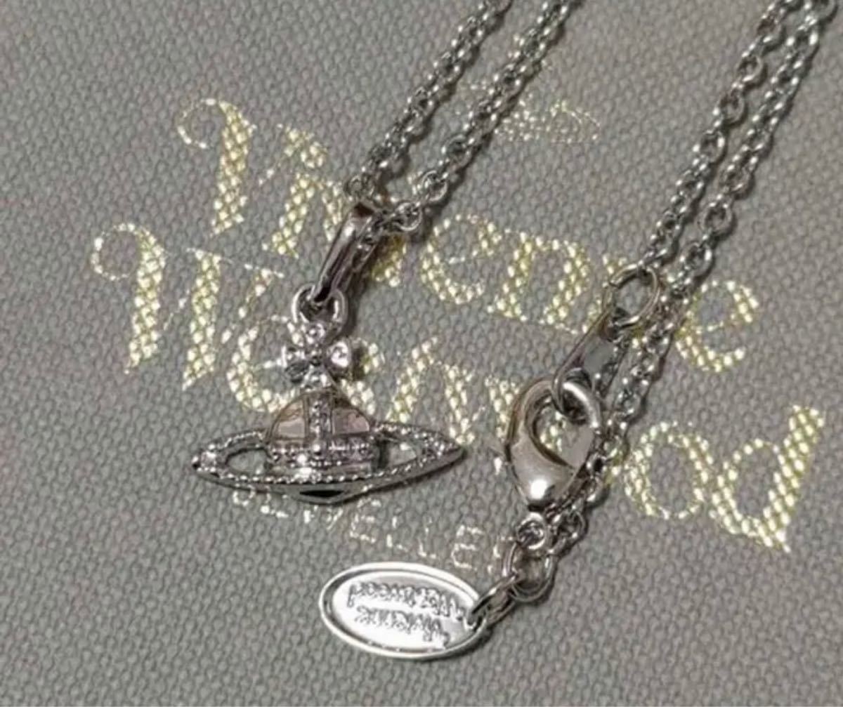 未使用級】Vivienne Westwood ネックレス シルバー オーブ|PayPayフリマ