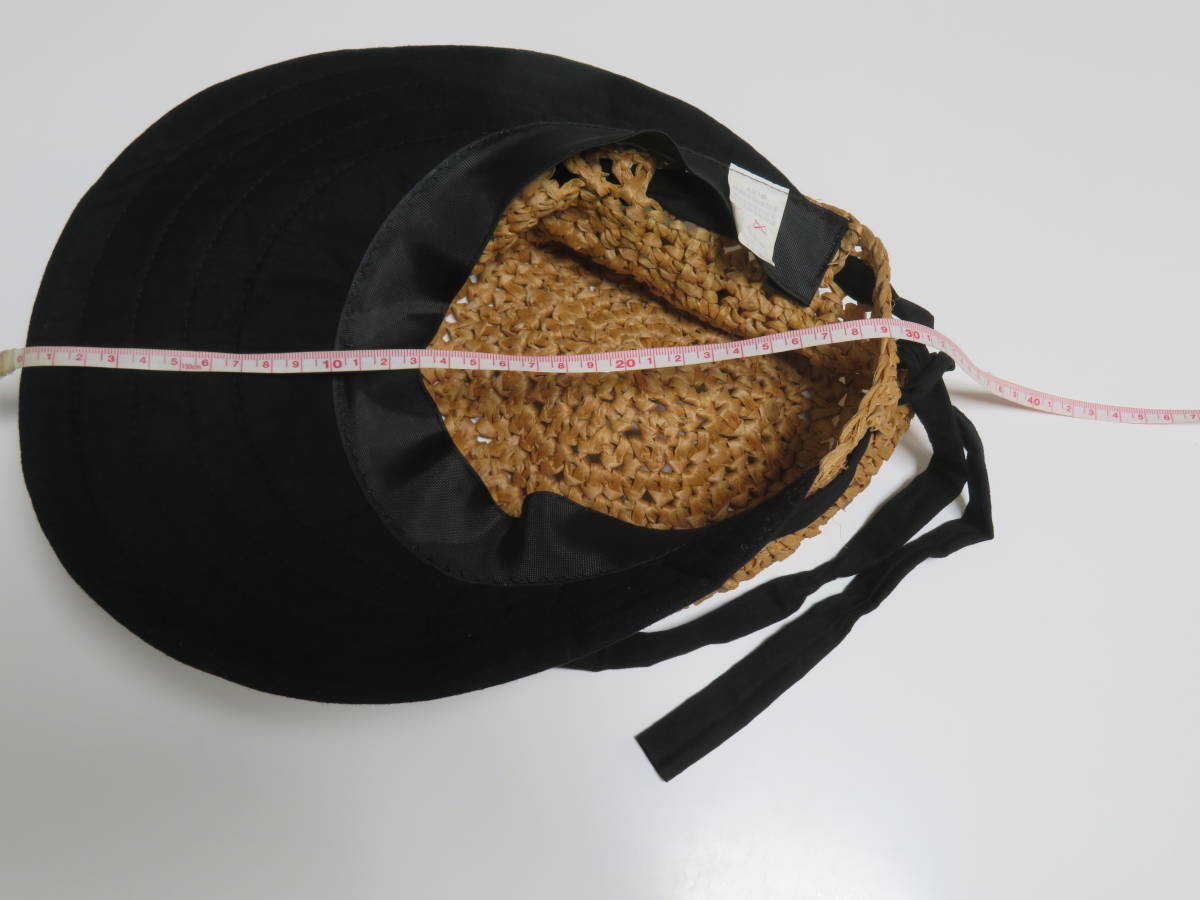 【送料無料】全日本帽子協会 天然素材 綿 お洒落な編み込みデザイン メンズ レディース スポーツキャップ ハット 帽子 1個_画像8