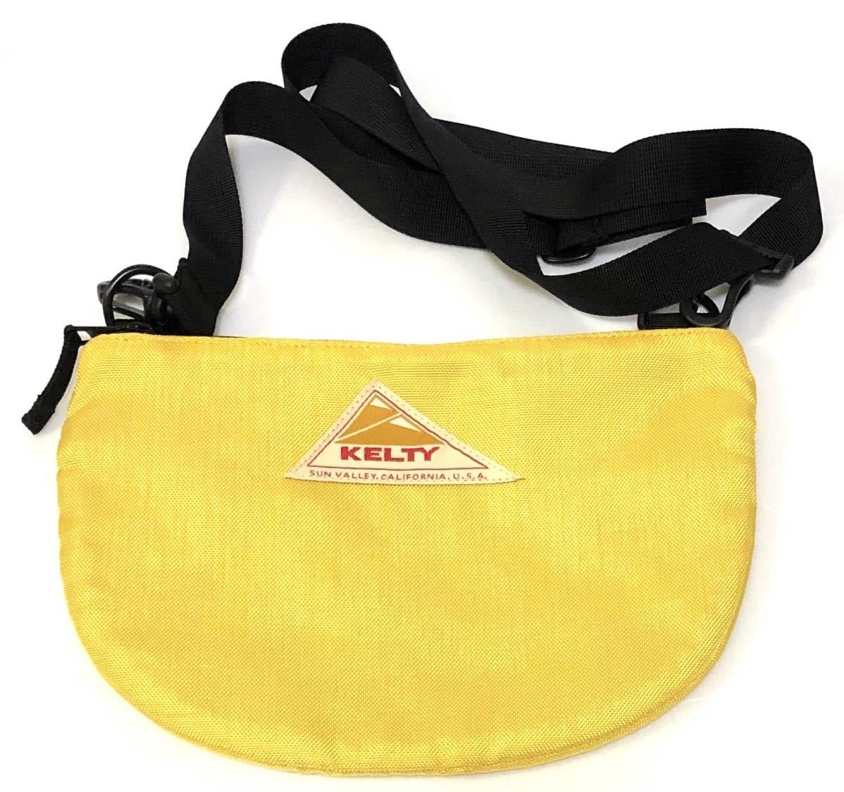 KELTYkeruti shoulder bag sakoshu yellow shoulder bag pouch 7194 beautiful goods 