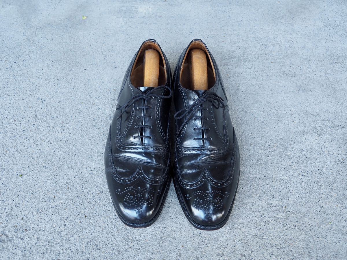 かわいい~!」 3都市 Cheaney イングランド メダリオン 革靴 27.5