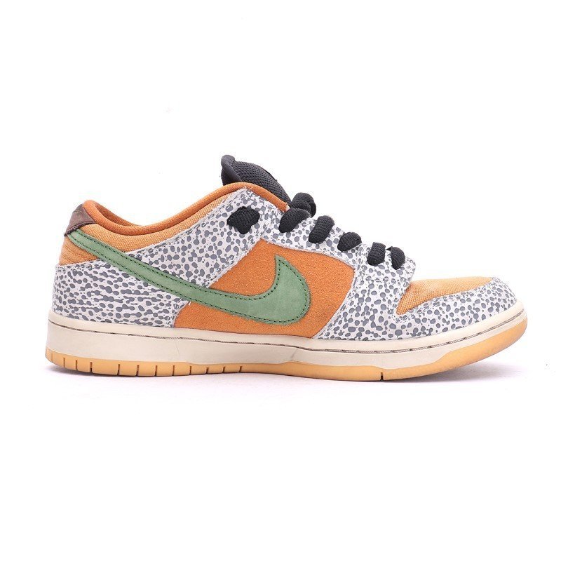 27.5cm ナイキエスビー NIKE SB DUNK LOW PRO ISO SAFARI ダンクロー サファリ スニーカー オレンジ