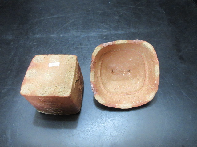 . under season vessel structure Shigaraki . shop censer [ spring summer autumn winter ] also box inspection ) Sugimoto . light 