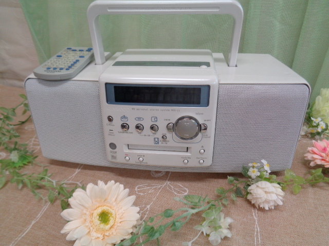 KENWOOD ケンウッド MD/CDパーソナルステレオシステム MDX-L1 美品