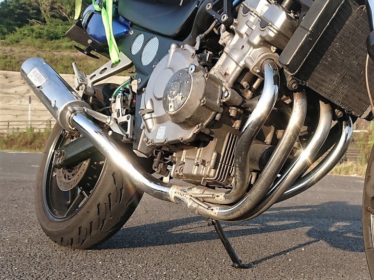モリワキ マークⅡ フルエキゾーストマフラー ホンダCB-1用 NC27 NC31