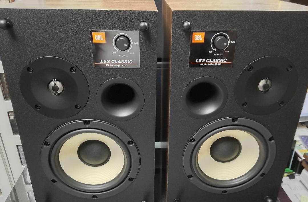 品質のいい JBL L52 Classic ORG オレンジ ペア 2ウェイ コンパクト