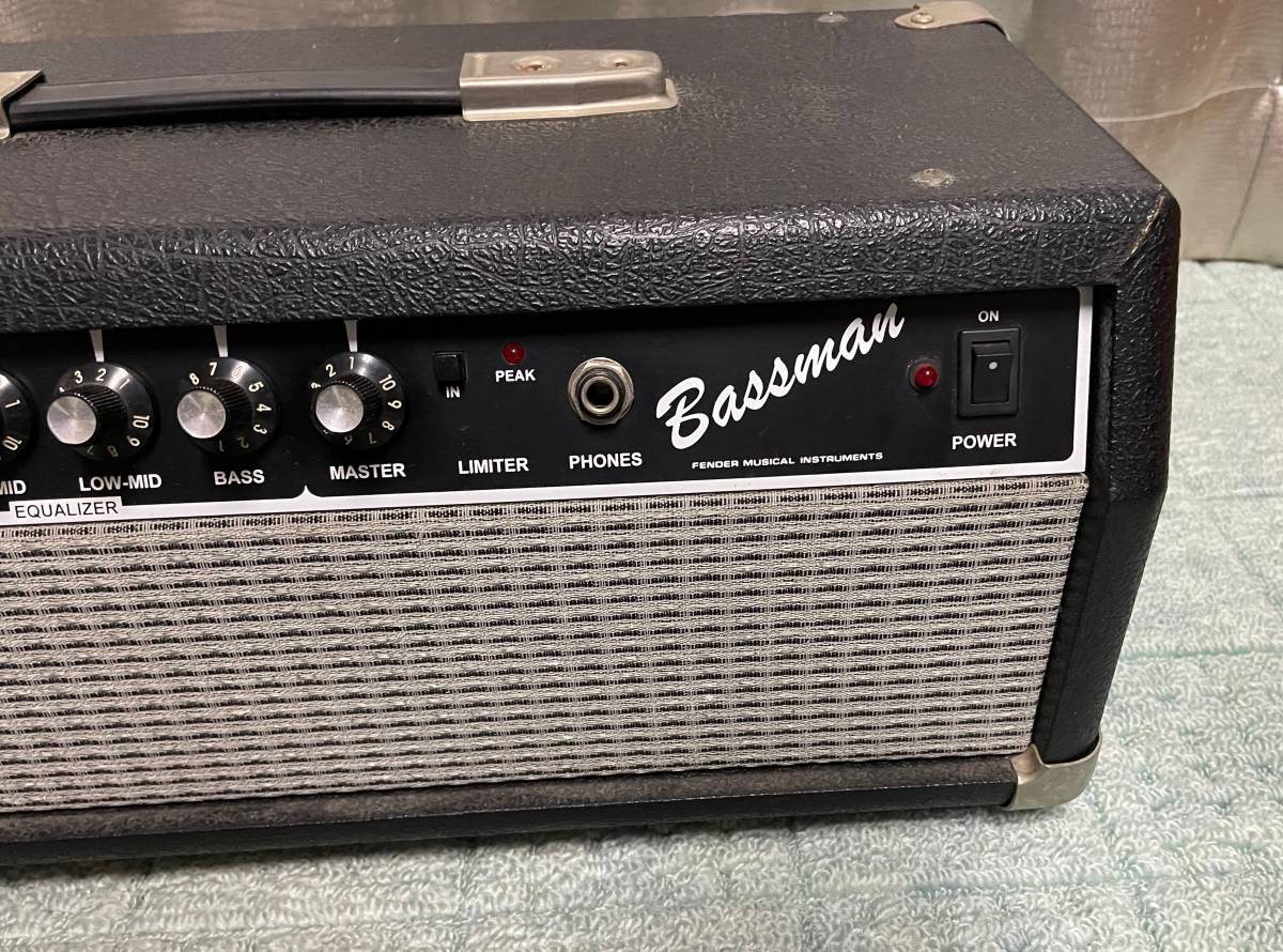 Fender Japan フェンダー Bassman Head BMH ベースアンプ Fender Japan フェンダー Bassman Head BMH ベースアンプ