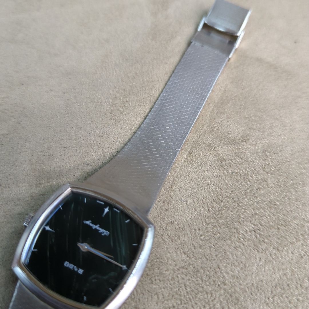 銀製　ラドー　ヴィンテージ高級手巻き腕時計　ファンシー RADO