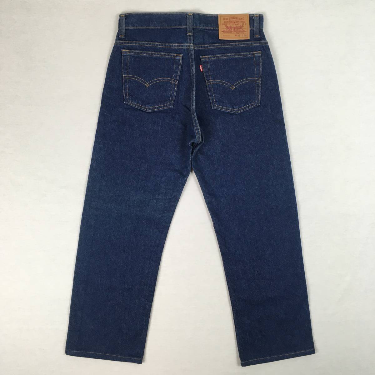 【90s】Levi's リーバイス 505-0217 米国製 92年 デニム パンツ ジーンズ W31 L36 紙パッチ 刻印525 ジップフライ_画像2