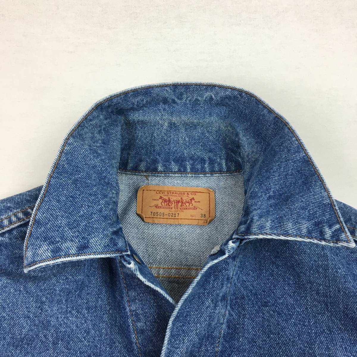 90s】Levi's リーバイス 70505-0217 4th マカオ製 93年 90s】Levi's リーバイス 70505-0217 4th マカオ製 93年