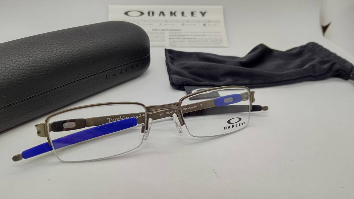 オークリー スポーツ メガネ 送料無料 税込 新品 OAKLEY OX3142 0450 Tumbleweed 0.5_画像5