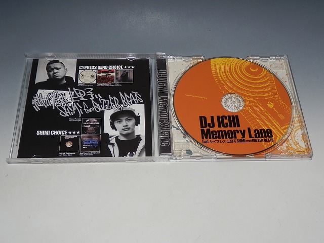 ○ DJ ICHI Memory Lane feat. サイプレス上野 & SHIMI from BUZZER BEATS 帯付CD_画像4