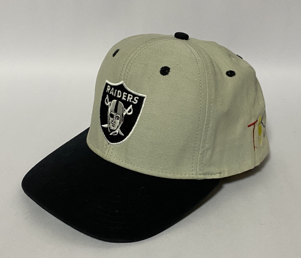 NFL LOS ANGELES RAIDERS ビンテージスナップバックキャップ jkr.johor