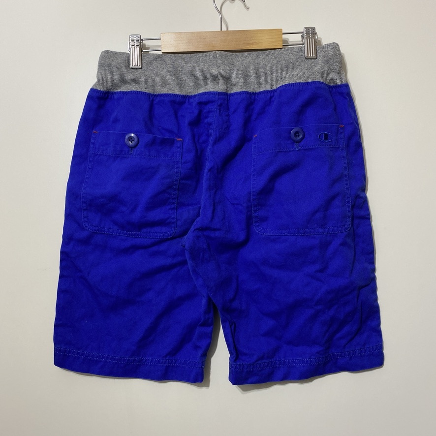  beautiful goods *Champion Champion shorts shorts S grey blue gray blue waist cord waist rubber Easy pants 