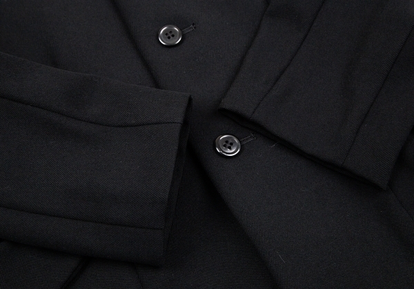 ローブドシャンブル コムデギャルソン オールドギャバアウトシームデザインジャケット 黒L 【レディース】_画像6