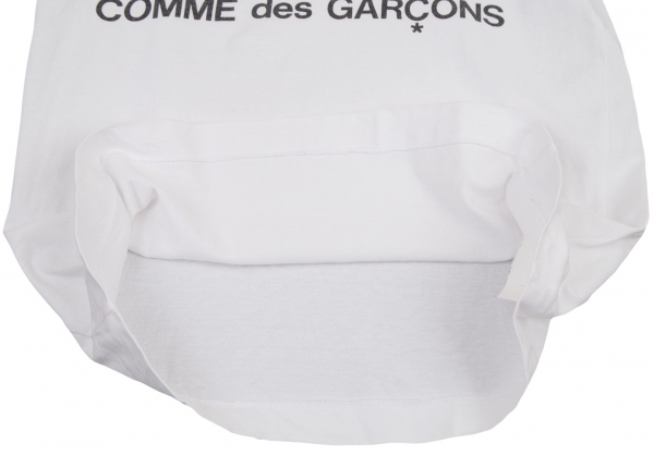  Play Comme des Garcons PLAY COMME des GARCONS Logo принт футболка белый M [ женский ]