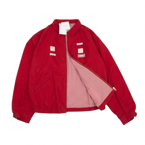  Karl hell mKarl Helmut cotton patch back Logo drizzler jacket jacket red M [ men's ]