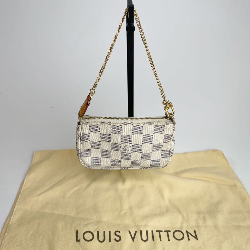 1円 ルイヴィトン LOUISVUITTON ミニ ポシェット アクセソワール