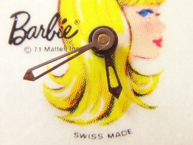 ビンテージ 1971年製 バービー人形 スイス製 手巻き腕時計 