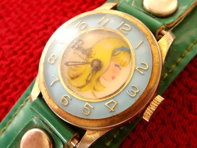 ビンテージ 1971年製 バービー人形 スイス製 手巻き腕時計 