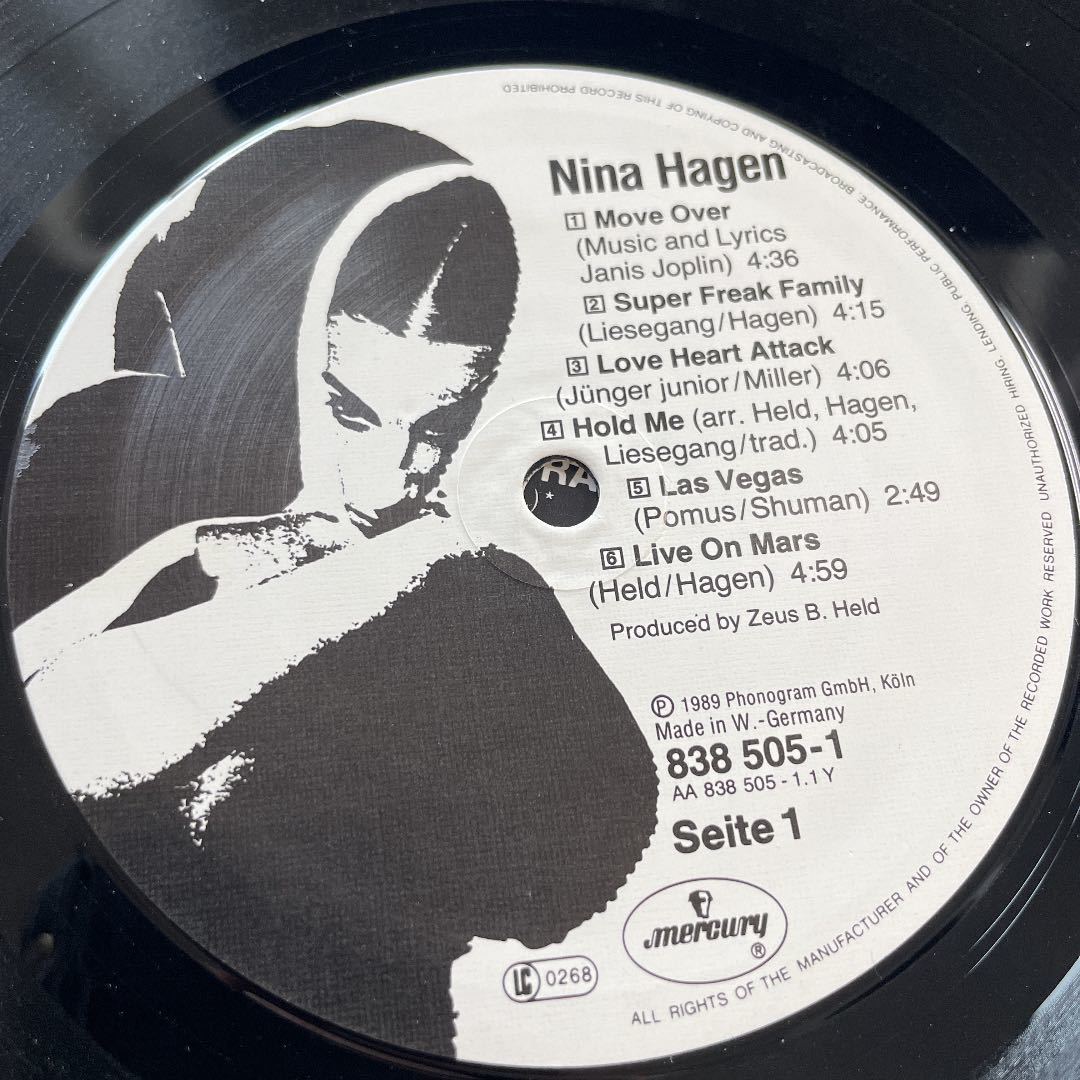 Nina Hagen Nina is -gen/ Nina Hagen record 