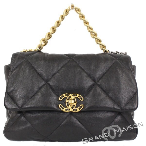 新品同様【シャネル】CHANEL19/ラゲージハンドバッグ/トートバッグ