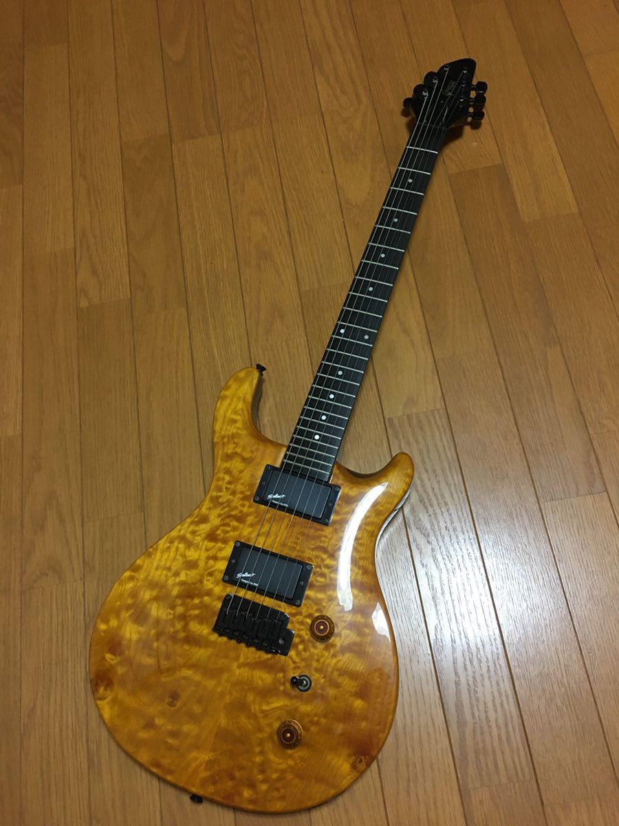 Greco EG キルトトップ 上位モデル? Yahoo!オークション - グレコ PRSタイプ キルトトップ